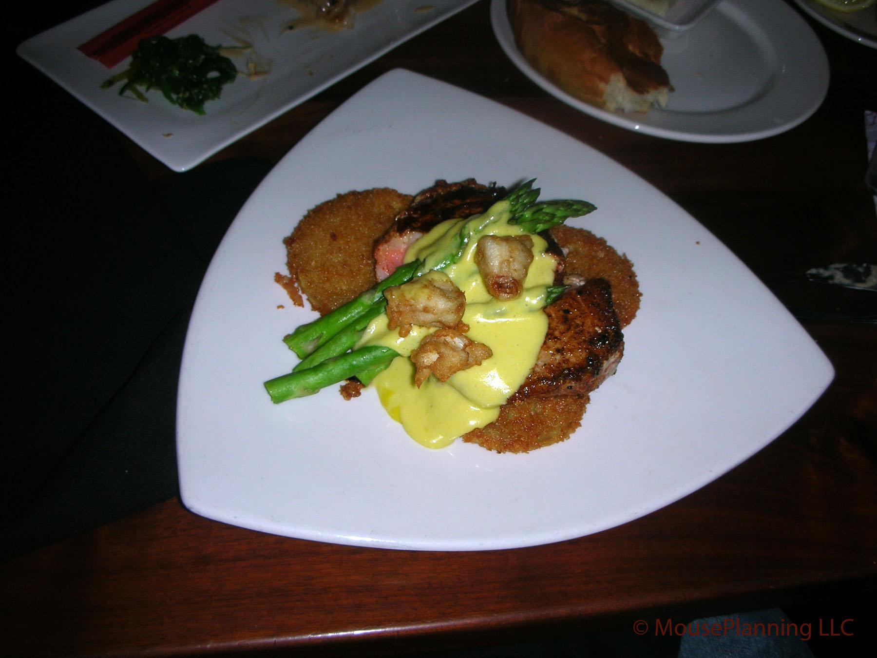Kona Cafe Dinner - Tuna Oscar